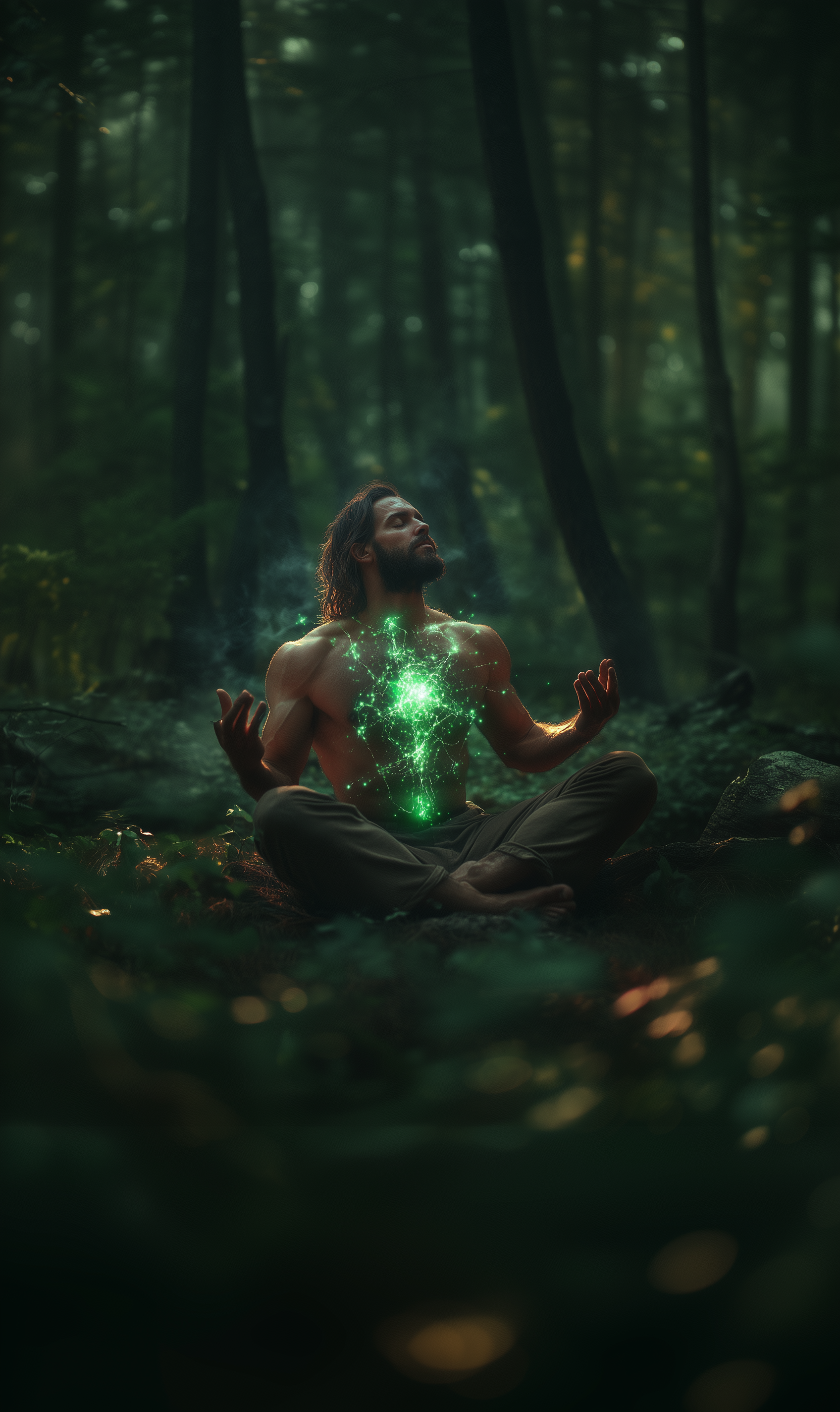 artgueta_man_with_medium_long_hair_sat_down_in_the_woods_medita_b8b3b250-74a5-4ba3-bd17-9b1147359749