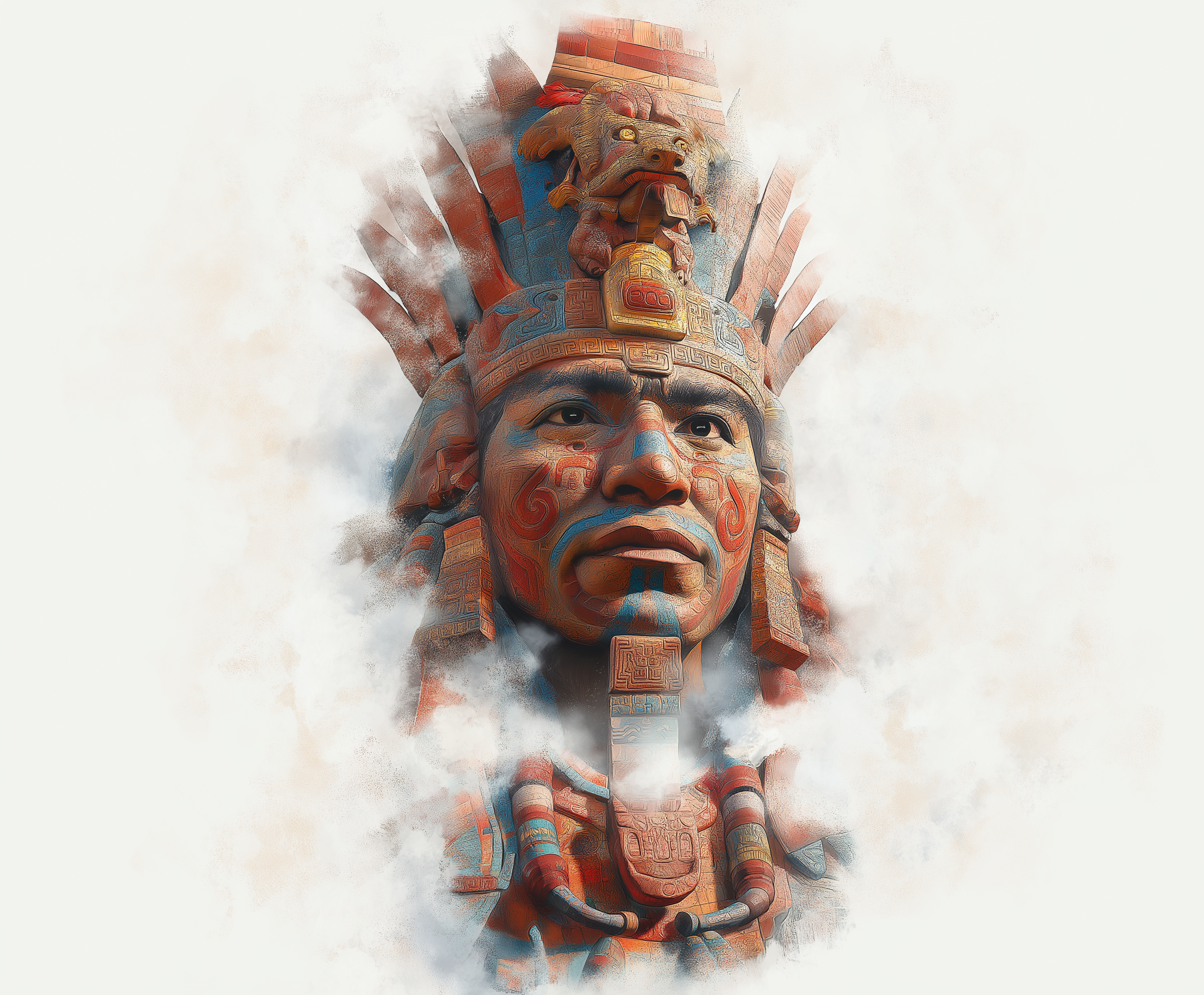 artgueta_portrait_of_a_aztec_god_kukulkan_inspired_watercolor_s_e48ea270-06e9-42db-a721-5447d5feadfa